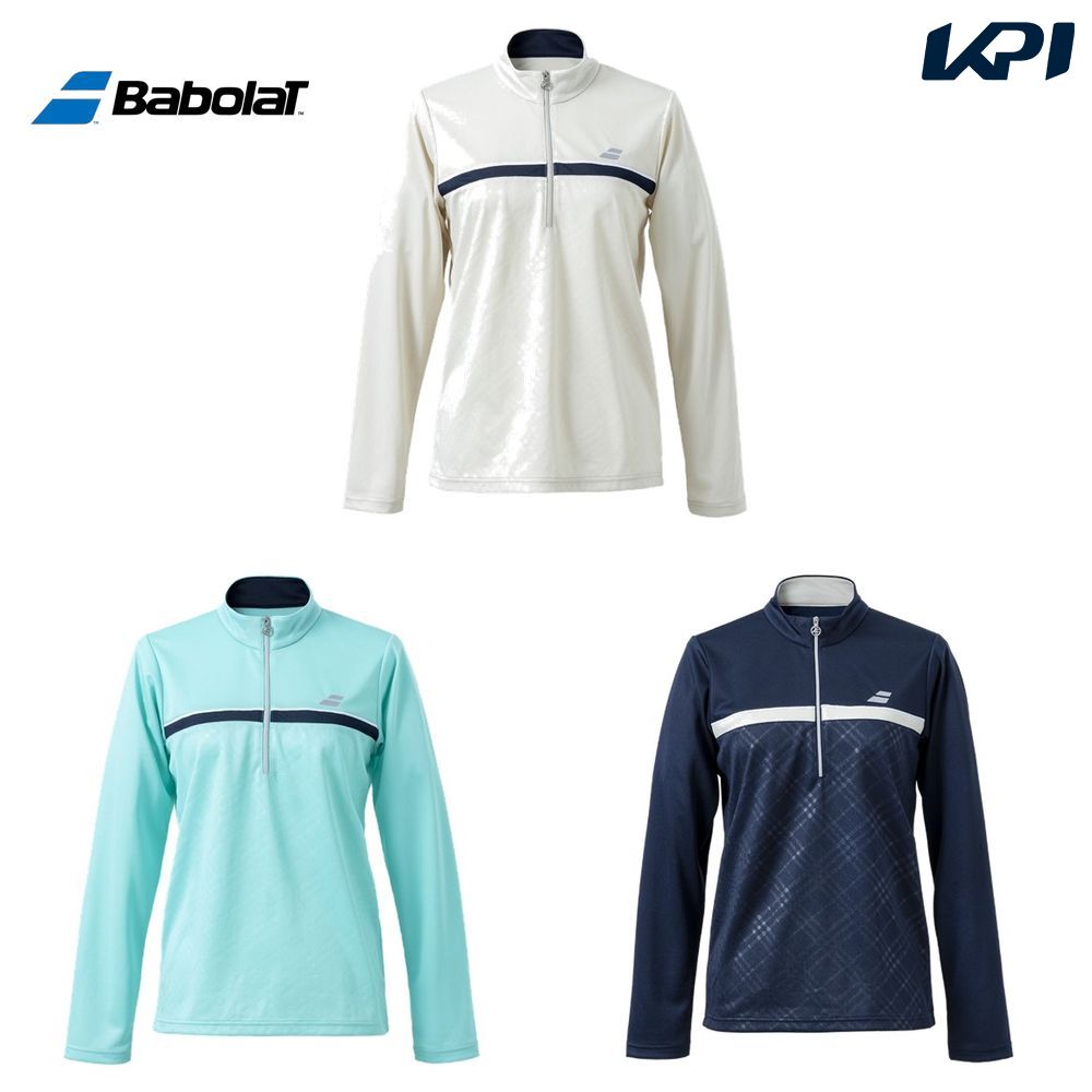 「ポスト投函便で送料無料」バボラ Babolat テニスウェア レディース ピュア ロングスリーブシャツ PURE LONG SLEEVE SHIRT BWG2376 2022FW