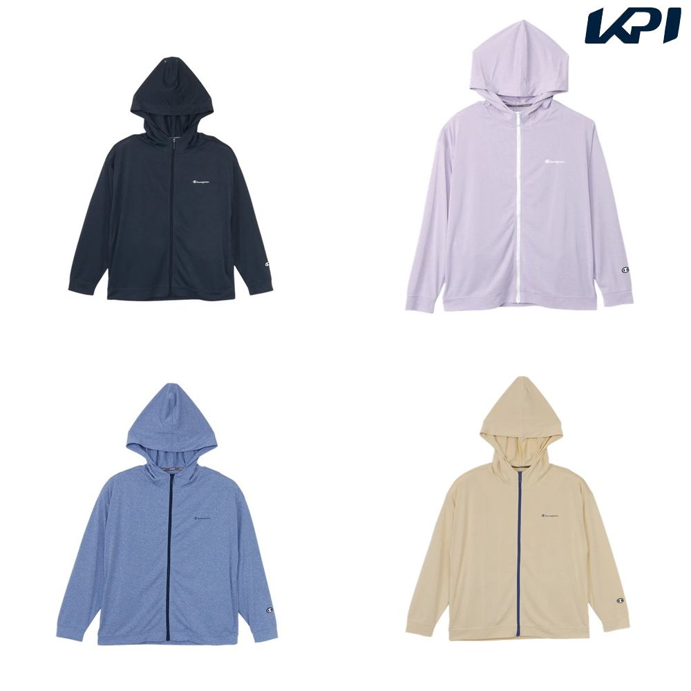 チャンピオン Champion フィットネスウェア レディース   ZIP HOODED SHIRTS ジップフーデッドシャツ CW-BS401 2025SS | Champion