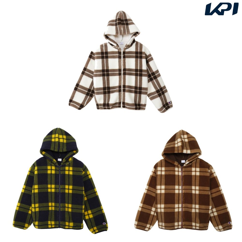 チャンピオン Champion マルチSPウェア レディース   CHECK ZIP HOODED CW-C603 2025