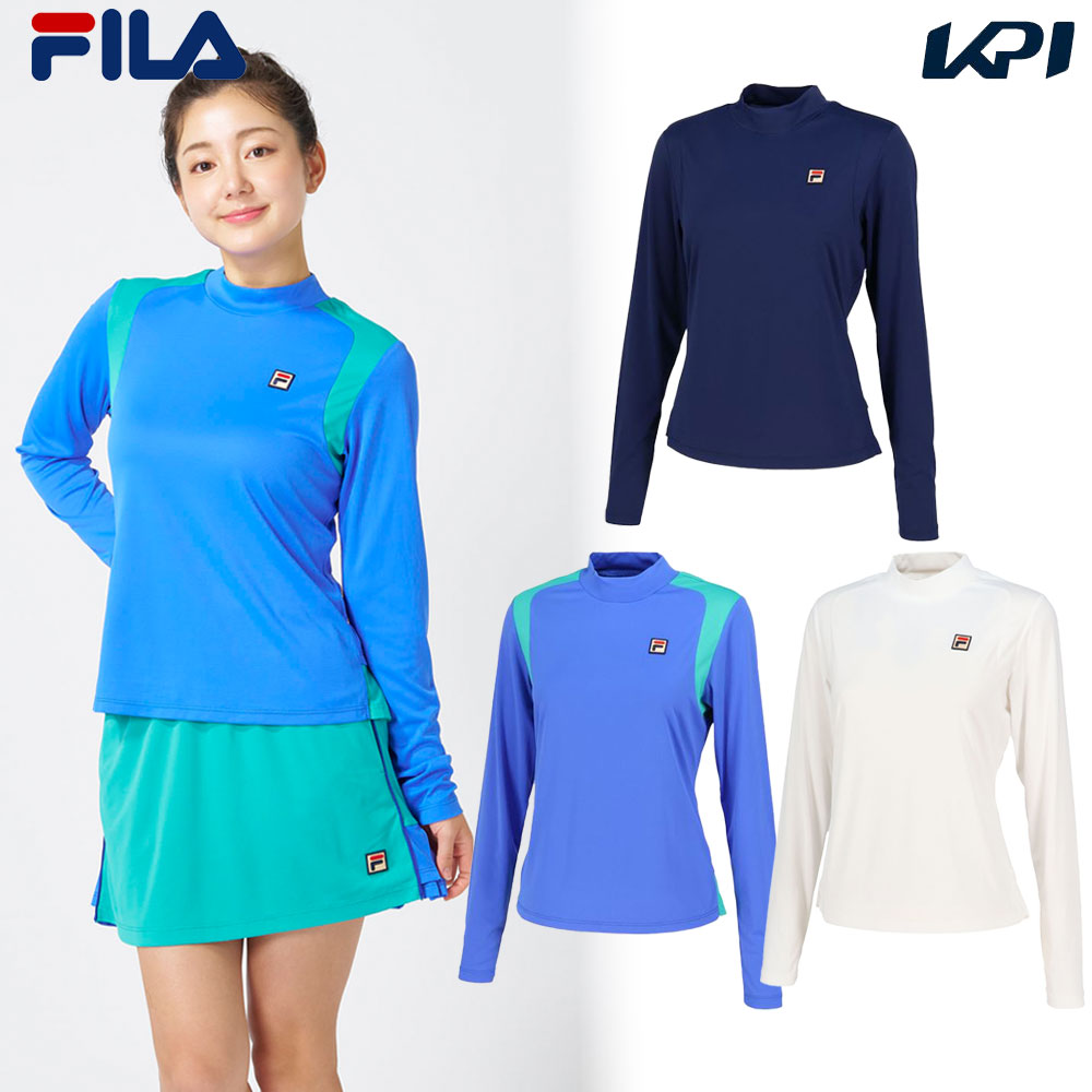 フィラ FILA テニスウェア レディース   ロングスリーブシャツ CZ6FGW013 2026FW