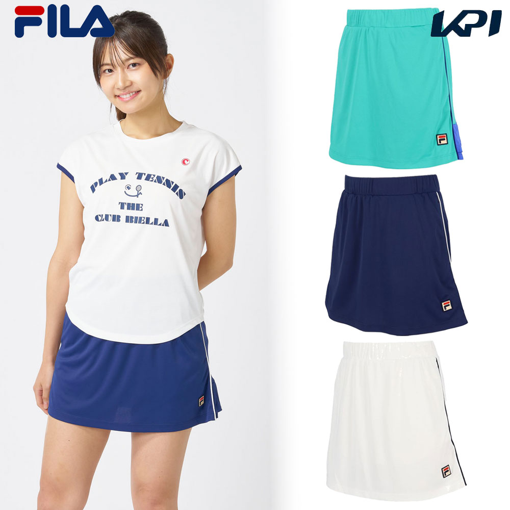 ★新品★大人気モデル！2025春夏モデル！FILAテニススコートLサイズ FILA（フィラ） テニスウェア レディース スコート CZ6FGW015 2026FW 8