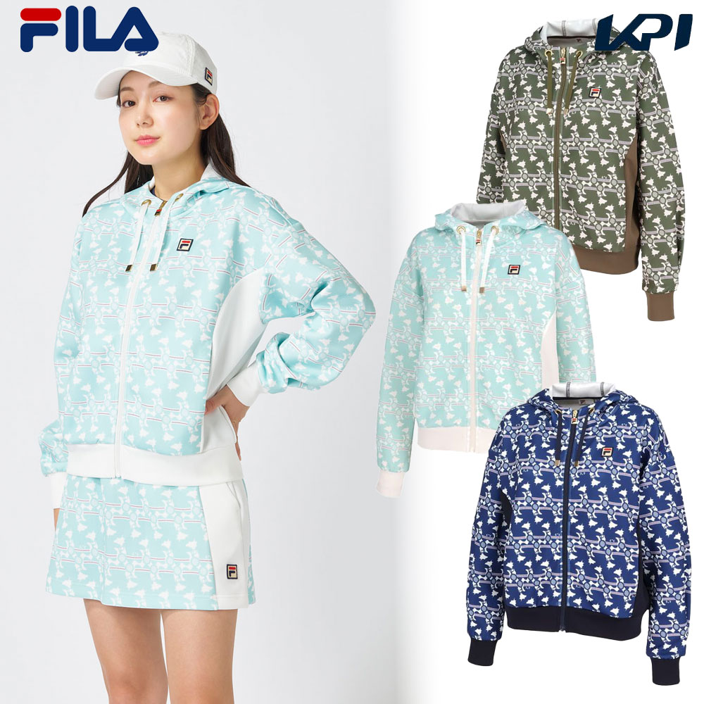 フィラ FILA テニスウェア レディース   フルジップパーカ CZ6FGW024 2026FW 9月上旬発売予定※予約