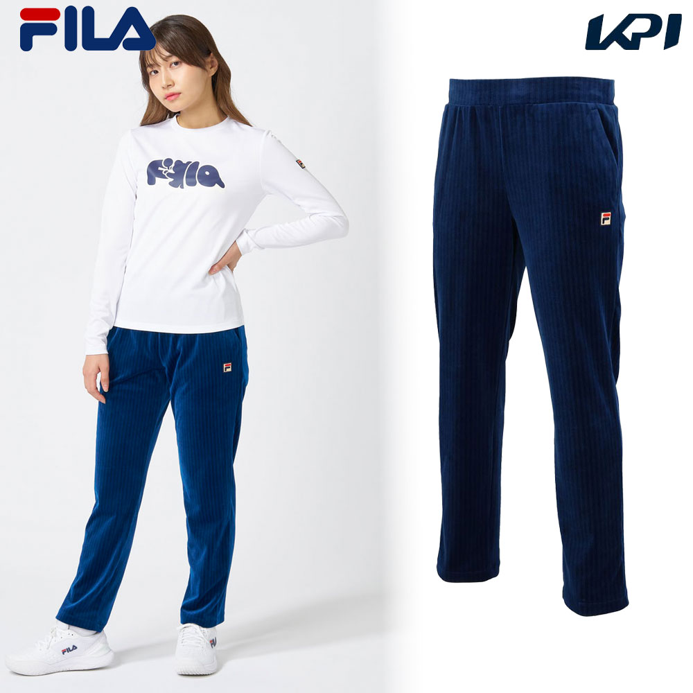 フィラ FILA テニスウェア レディース   ロングパンツ CZ6FGW031 2026FW