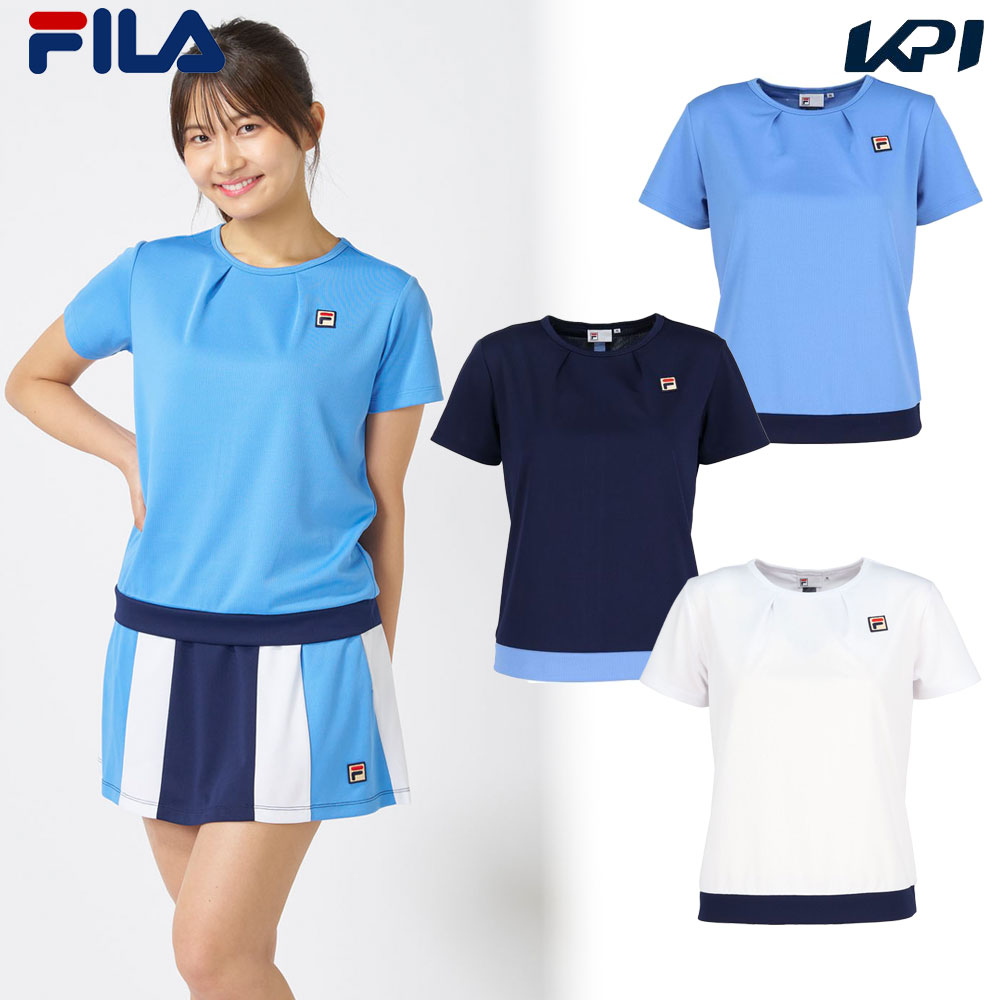 フィラ FILA テニスウェア レディース   ゲームシャツ CZ6FGW039 2026FW