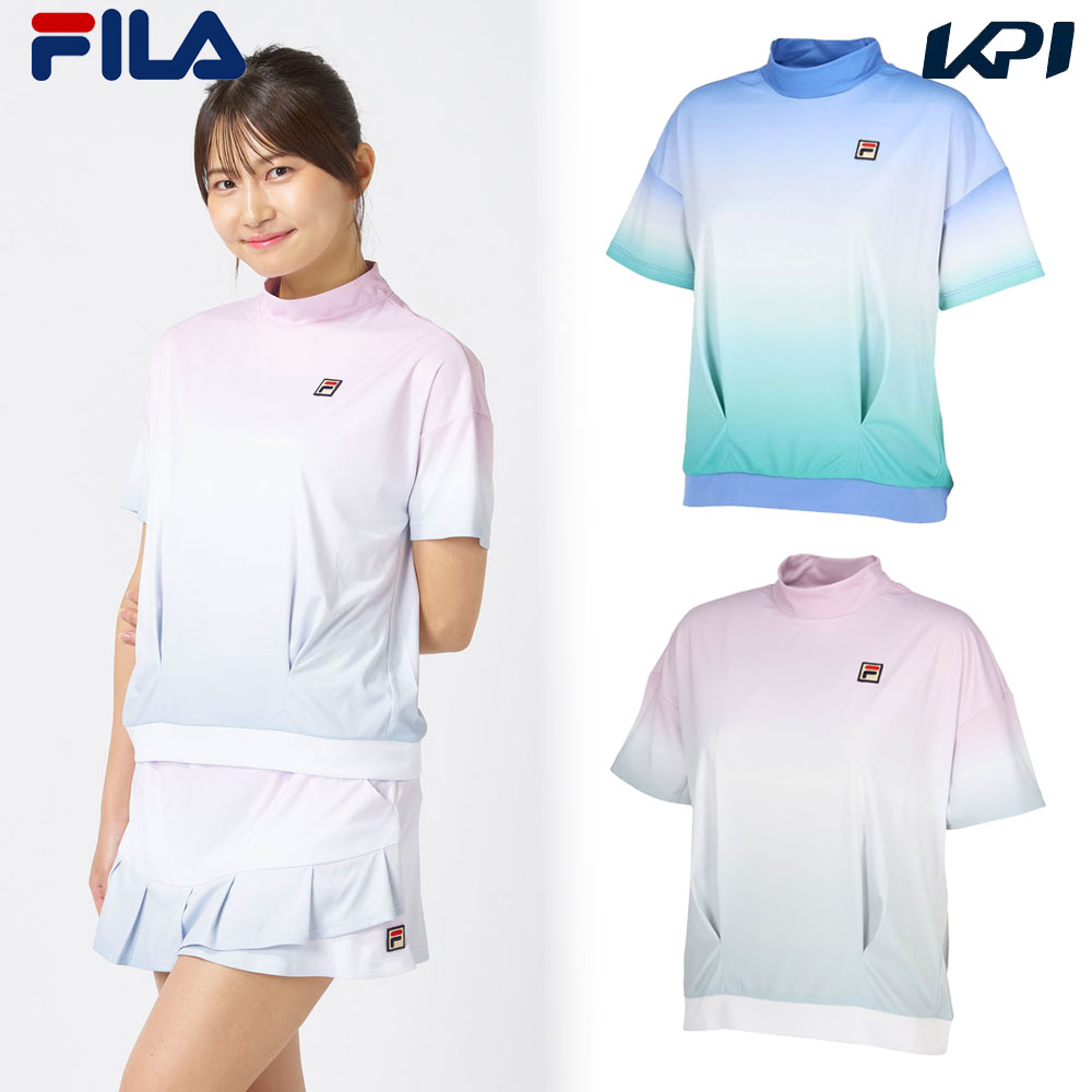 フィラ FILA テニスウェア レディース   ゲームシャツ CZ6FGW041 2026FW