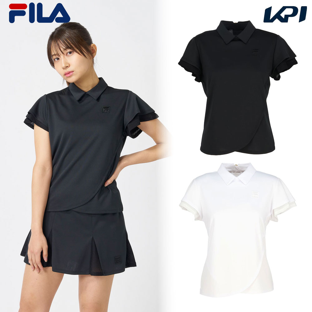 フィラ FILA テニスウェア レディース   ポロシャツ CZ6FGW050 2026FW