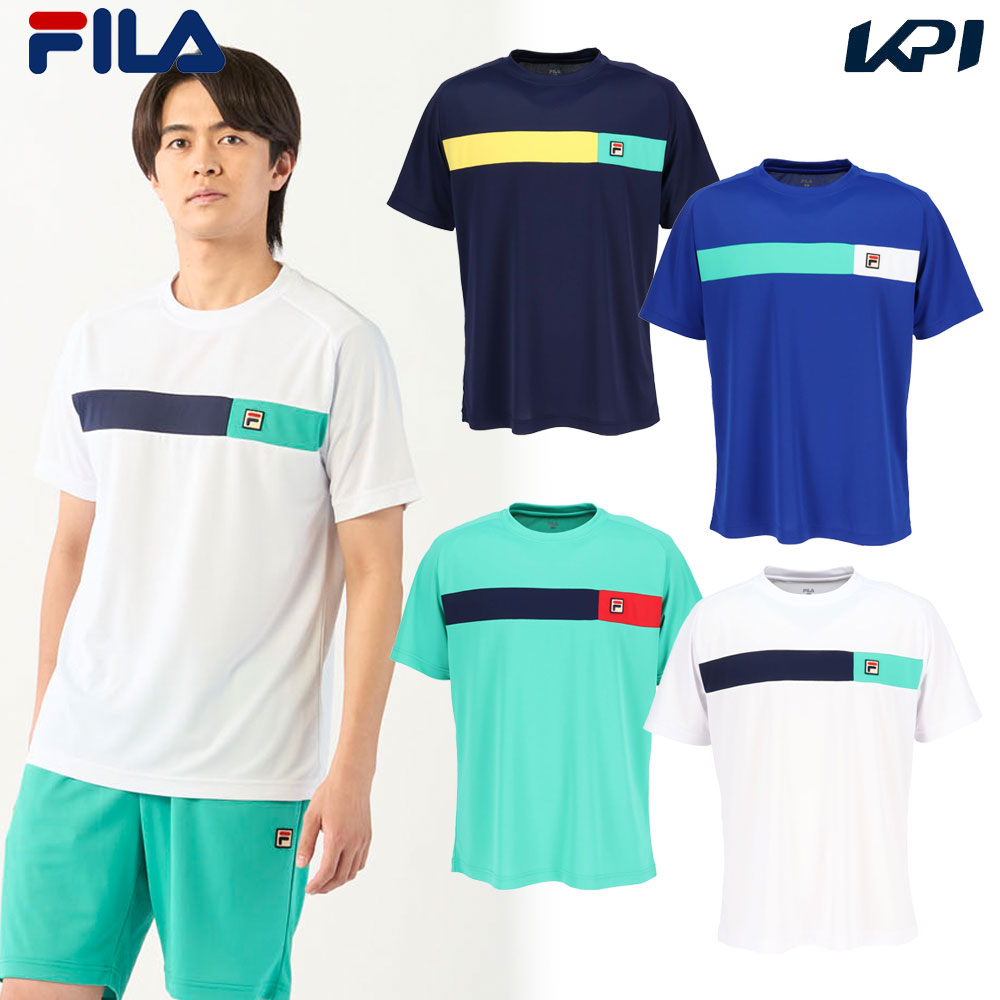 フィラ FILA テニスウェア メンズ   ゲームシャツ CZ6SGM008 2026SS