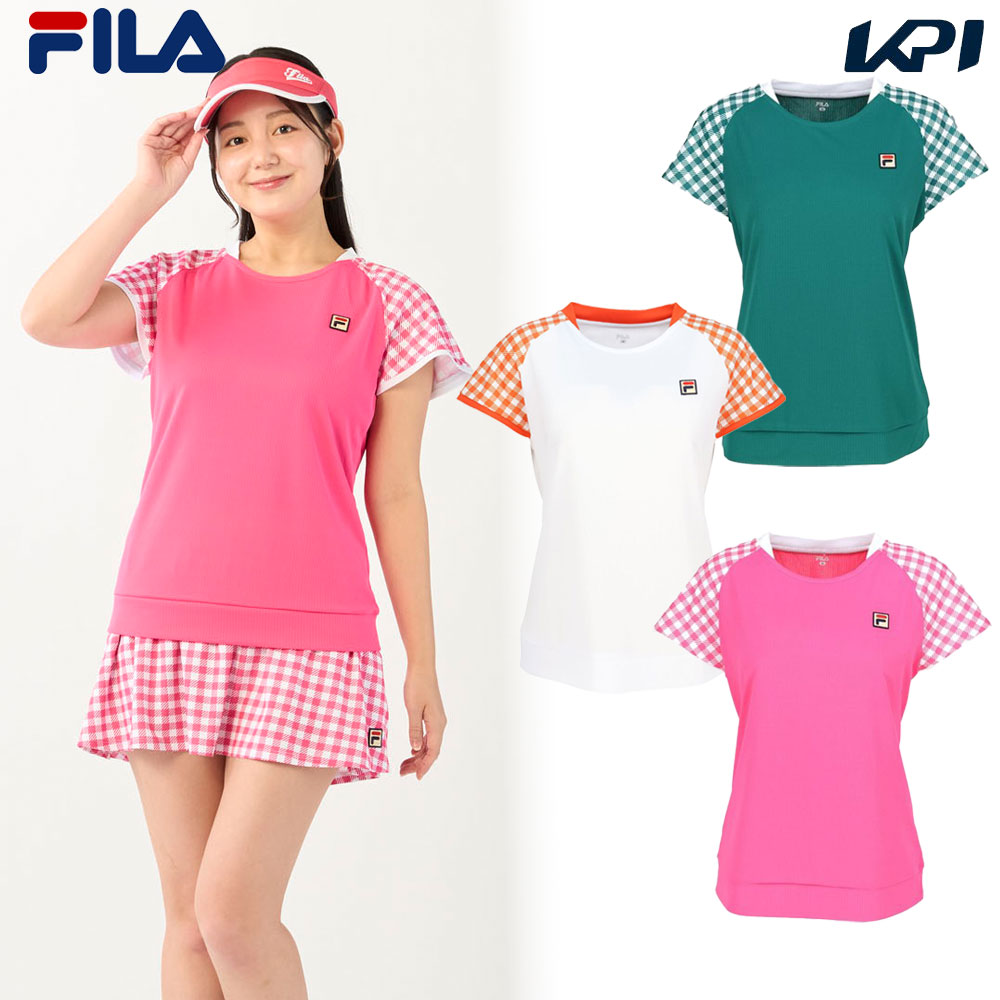 フィラ FILA テニスウェア レディース   ゲームシャツ CZ6SGW014 2026SS