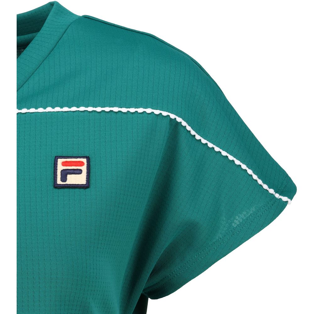 「上下セット」フィラ FILA テニスウェア レディース ゲームシャツ×スコート CZ6SGW016-CZ6SGW017 2026SS_7