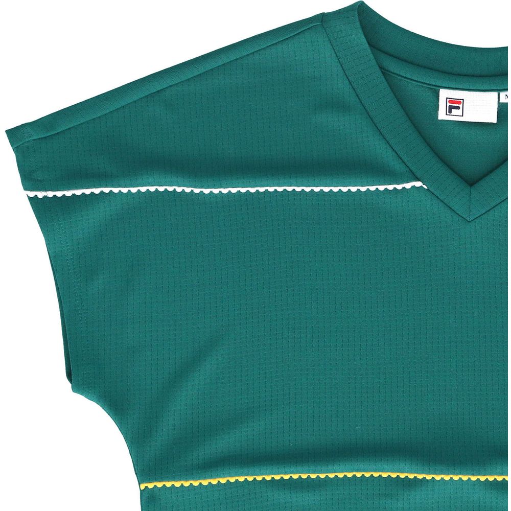 「上下セット」フィラ FILA テニスウェア レディース ゲームシャツ×スコート CZ6SGW016-CZ6SGW017 2026SS_8