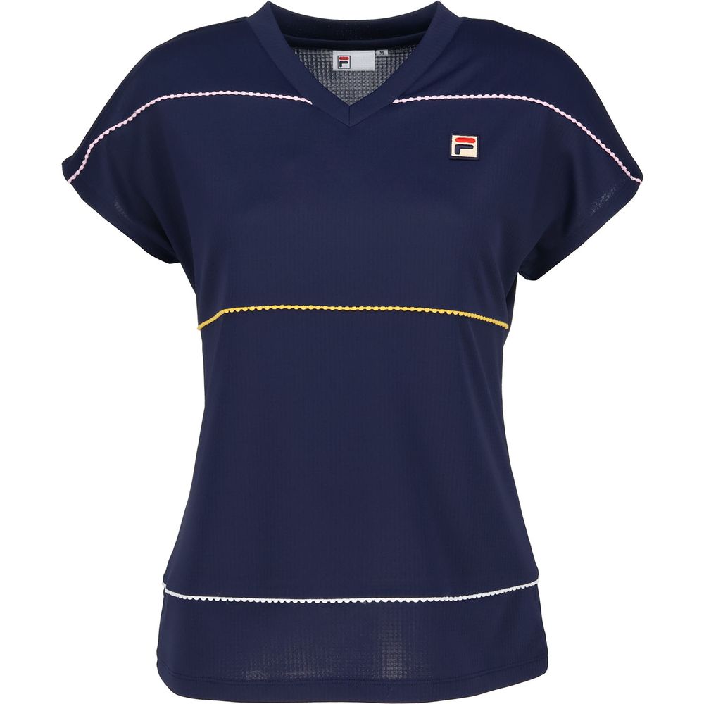 「上下セット」フィラ FILA テニスウェア レディース ゲームシャツ×スコート CZ6SGW016-CZ6SGW017 2026SS_2