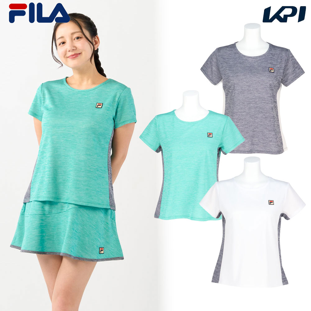 フィラ FILA テニスウェア レディース   ゲームシャツ CZ6SGW049 2026SS