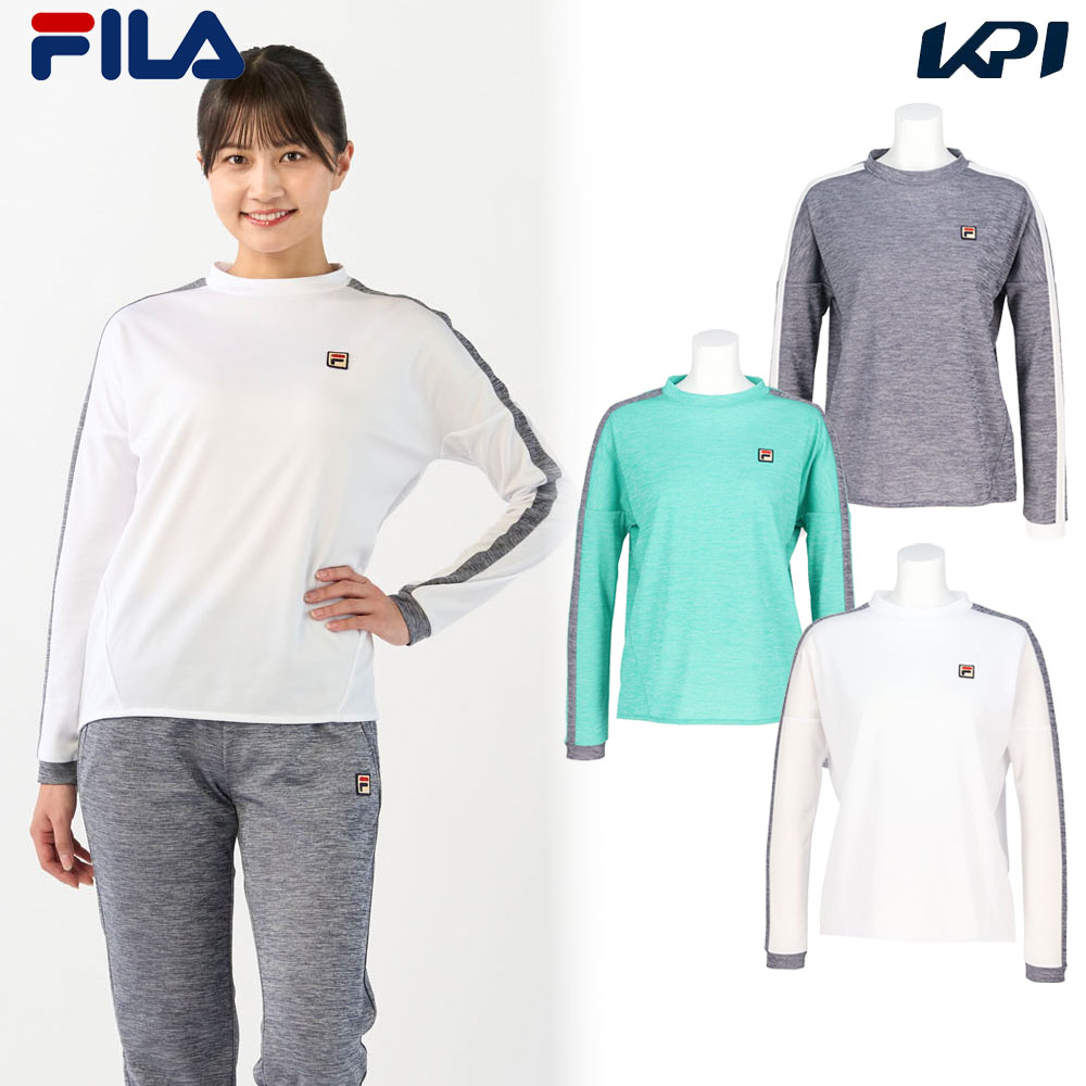 フィラ FILA テニスウェア レディース   ロングスリーブシャツ CZ6SGW050 2026SS