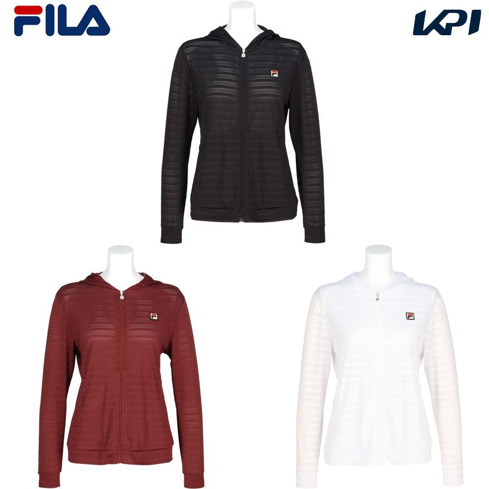 フィラ FILA テニスウェア レディース   フルジップパーカー CZ6SGW057 2026SS