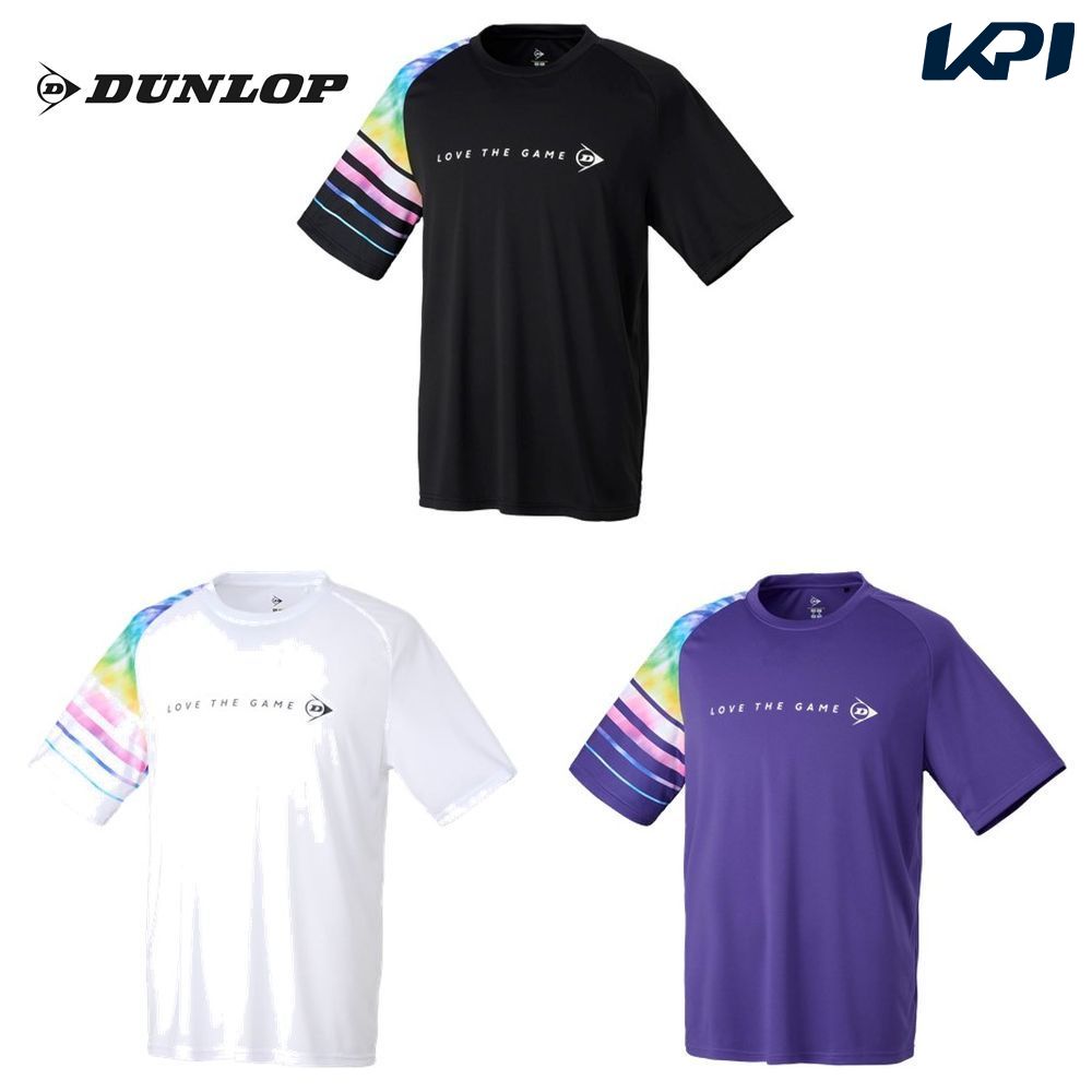 ダンロップ DUNLOP テニスウェア ユニセックス   Tシャツ DAL-8400 2024SS