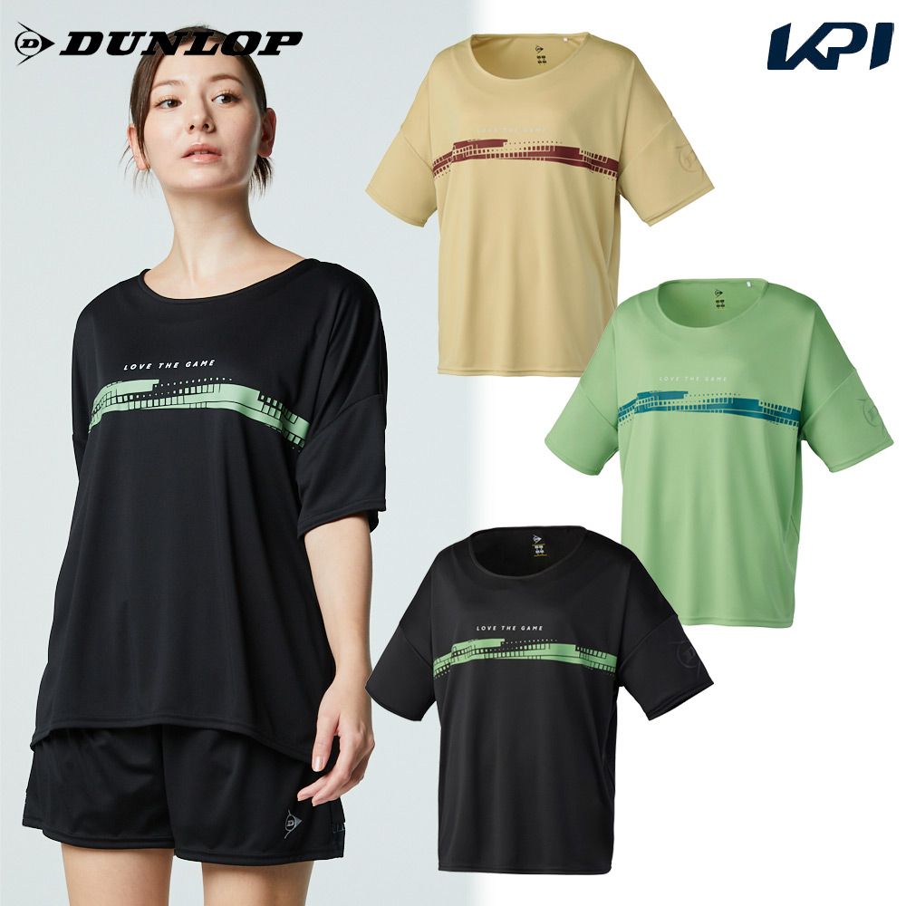 ダンロップ DUNLOP テニスウェア レディース   Tシャツ DAL8621W 2026SS
