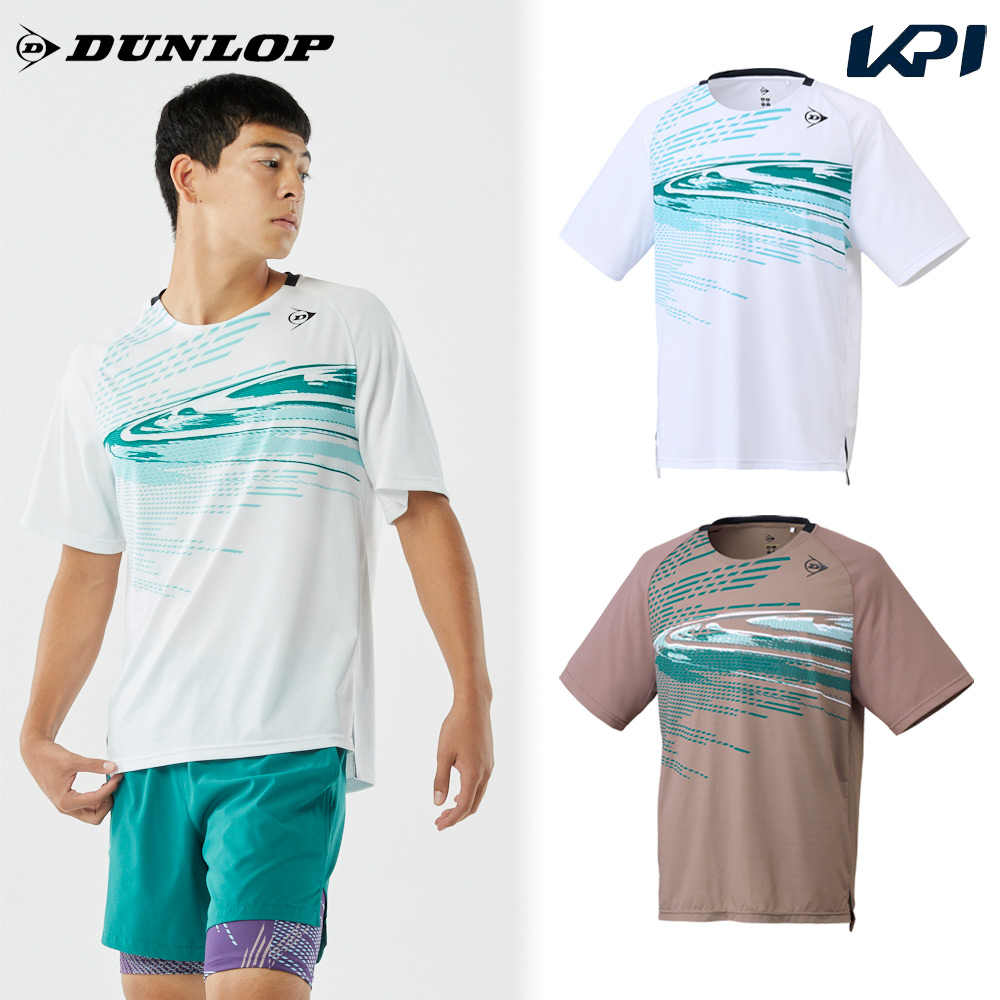 ダンロップ DUNLOP テニスウェア ユニセックス   ゲームシャツ DAP1501 2025SS｜KPI WELLNESS