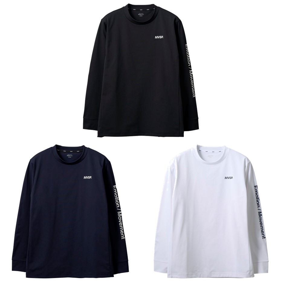 デサント DESCENTE フィットネスウェア メンズ SUNSCREEN スリーブロゴ ロングスリーブシャツ DMMVJB56 2023SS