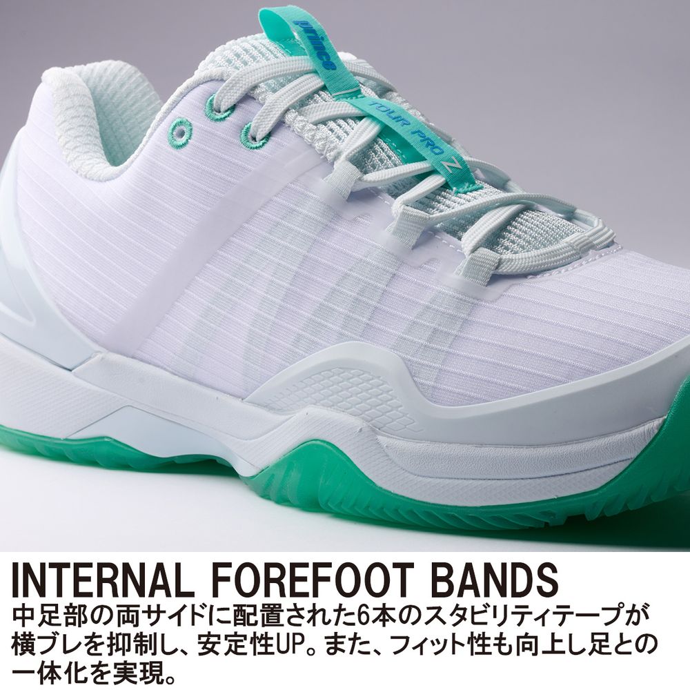プリンス Prince テニスシューズ ユニセックス   TOUR PRO Z 6 CG ツアー プロ ゼット 6 CG オムニ・クレーコート用　DPSZC18-231 | Prince | 11