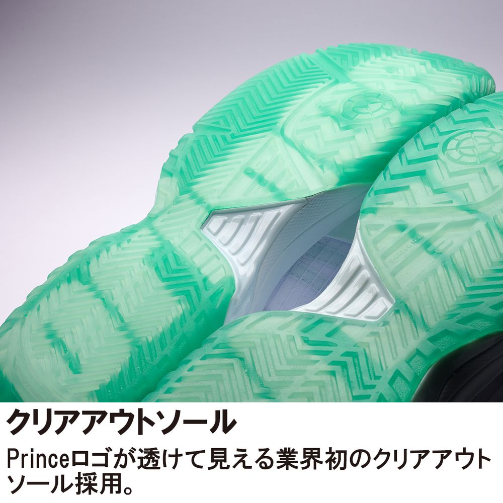 プリンス Prince テニスシューズ ユニセックス   TOUR PRO Z 6 CG ツアー プロ ゼット 6 CG オムニ・クレーコート用　DPSZC18-231 | Prince | 14