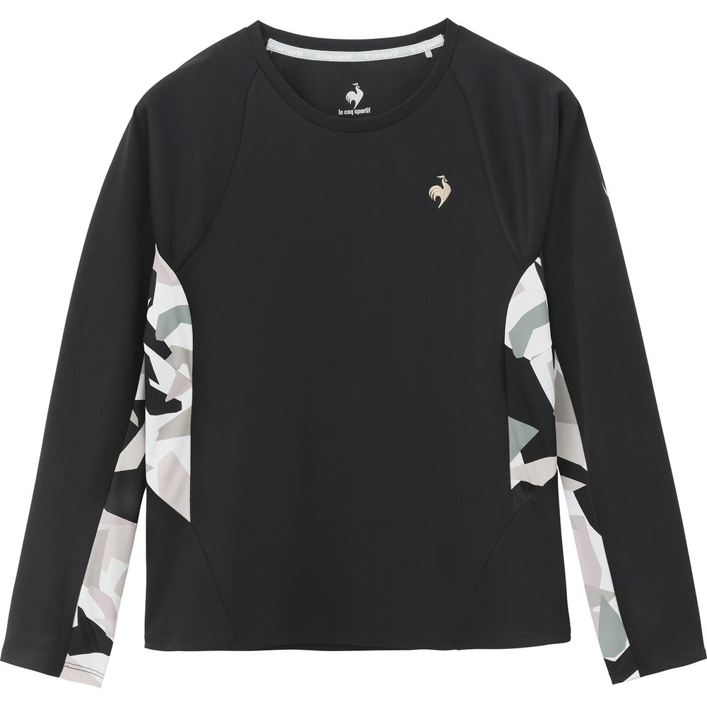 ルコック le coq sportif テニスウェア レディース   Aile forme グラフィック長袖ゲームシャツ LN4FLT10L 2024FW |  | 01