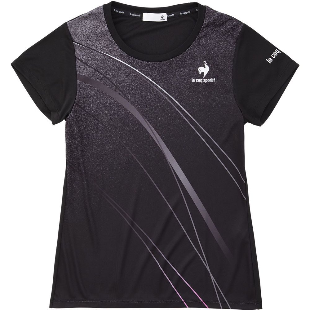 ルコック le coq sportif テニスウェア レディース チーム グラフィック ゲームシャツ TEAM GRAPHIC GAME SHIRT QTWTJA93 2020SS『即日出荷』｜sportsshop｜02