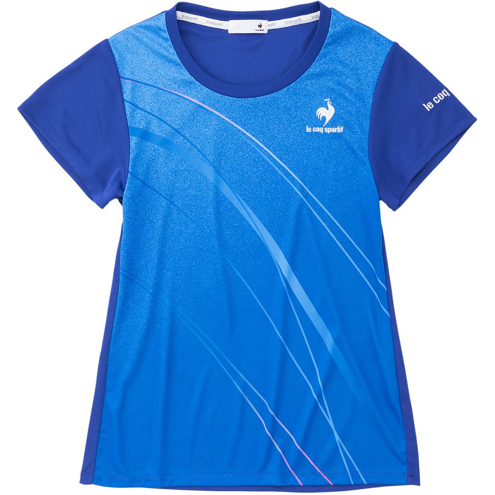 ルコック le coq sportif テニスウェア レディース チーム グラフィック ゲームシャツ TEAM GRAPHIC GAME SHIRT QTWTJA93 2020SS『即日出荷』｜sportsshop｜04