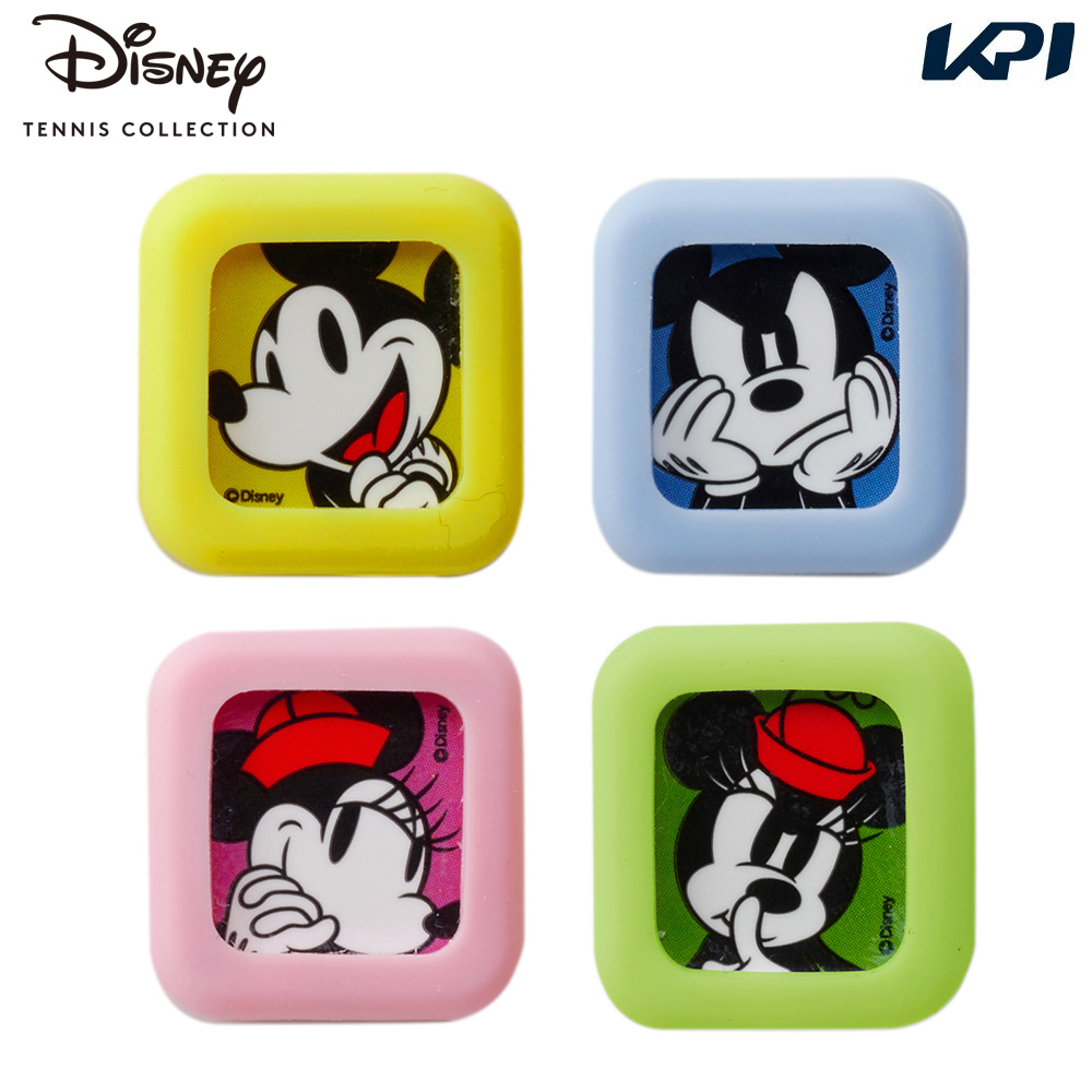 『即日出荷』ディズニー Disney テニス振動止め  Disney DAMPENER ダンプナー 1個 ミッキーマウス・ミニーマウスデザイン DTA001 | Prince