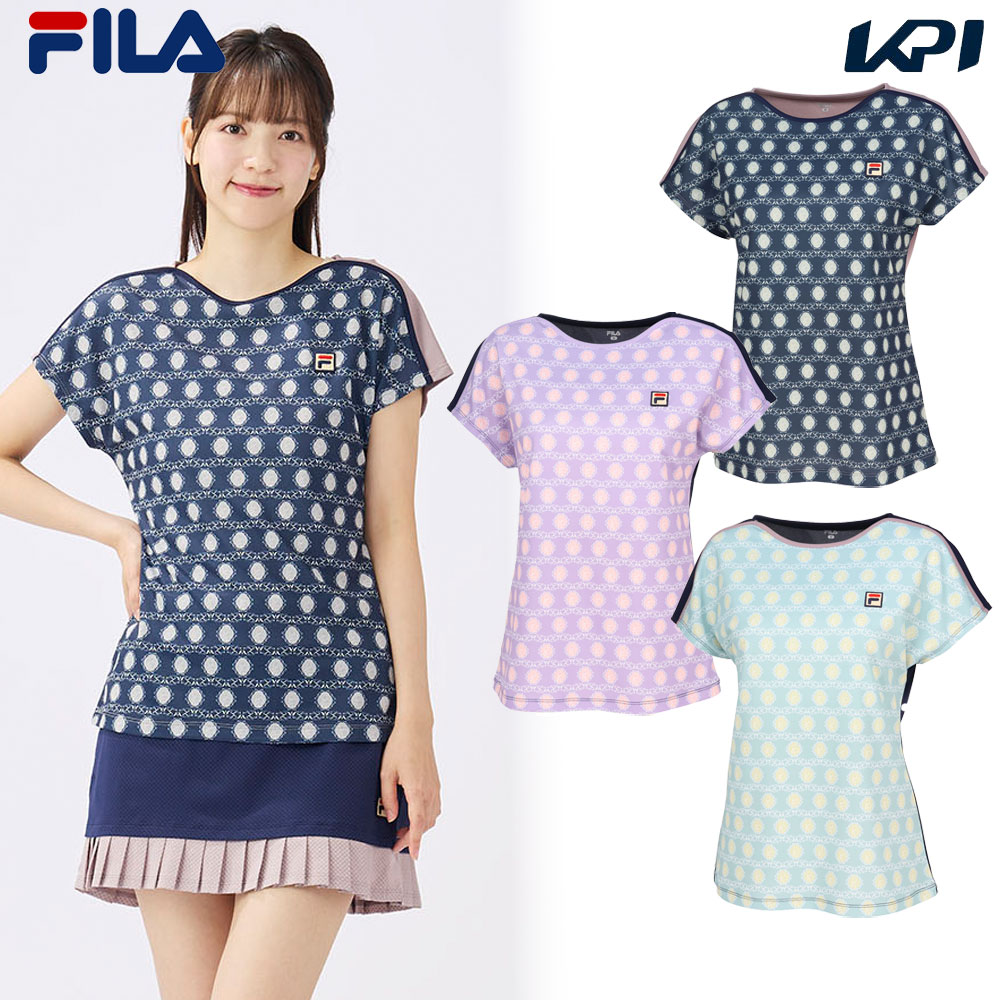 「最短当日出荷」フィラ FILA テニスウェア レディース   ゲームシャツ EL0001 2025SS