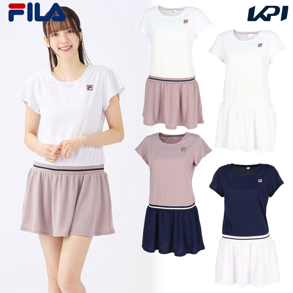 フィラ FILA テニスウェア レディース   ワンピース EL0015 2025SS | FILA