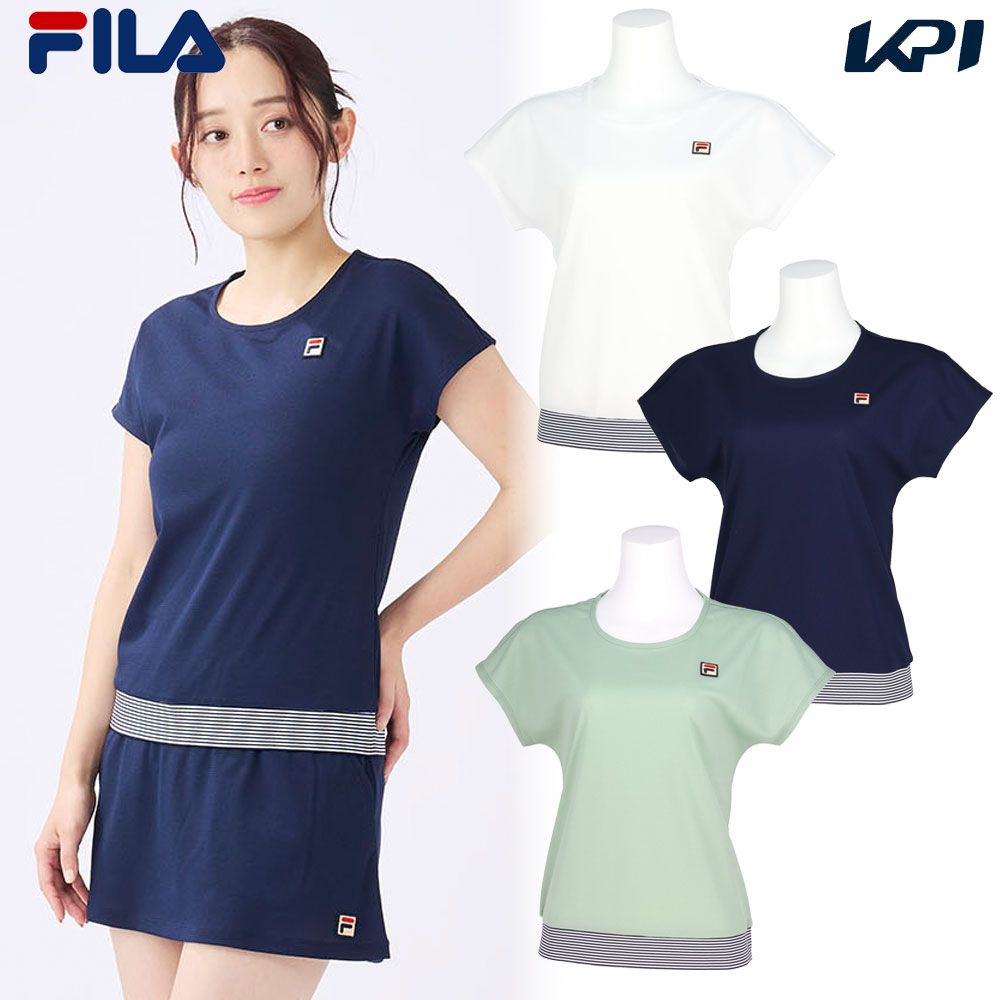 「最短当日出荷」フィラ FILA テニスウェア レディース   ゲームシャツ EL0017 2025SS