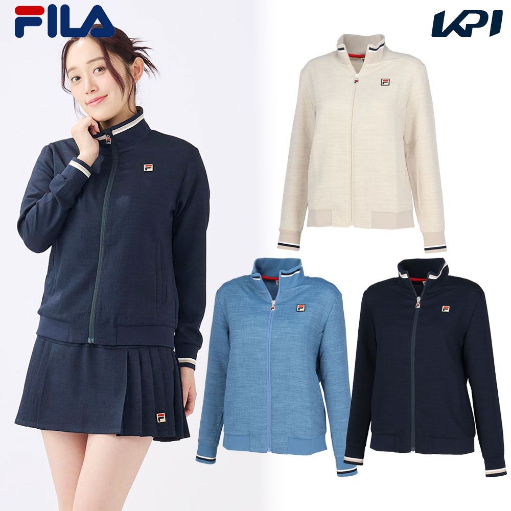 フィラ FILA テニスウェア レディース   トラックジャケット EL0053 2025SS