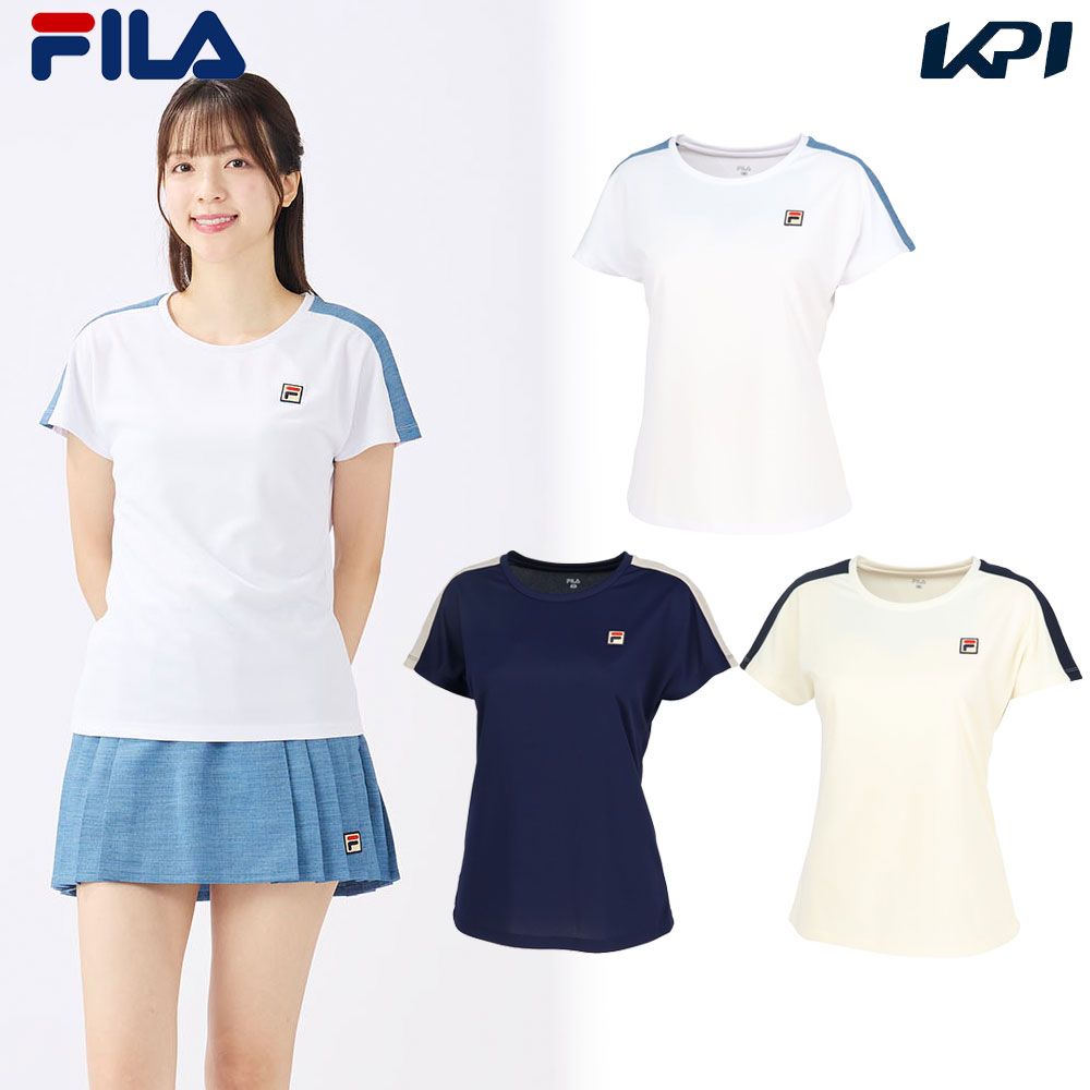 「最短当日出荷」フィラ FILA テニスウェア レディース   ゲームシャツ EL0054 2025SS