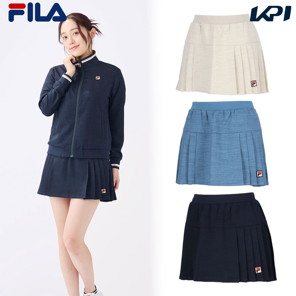 フィラ FILA テニスウェア レディース   スコート EL0055 2025SS｜KPI WELLNESS