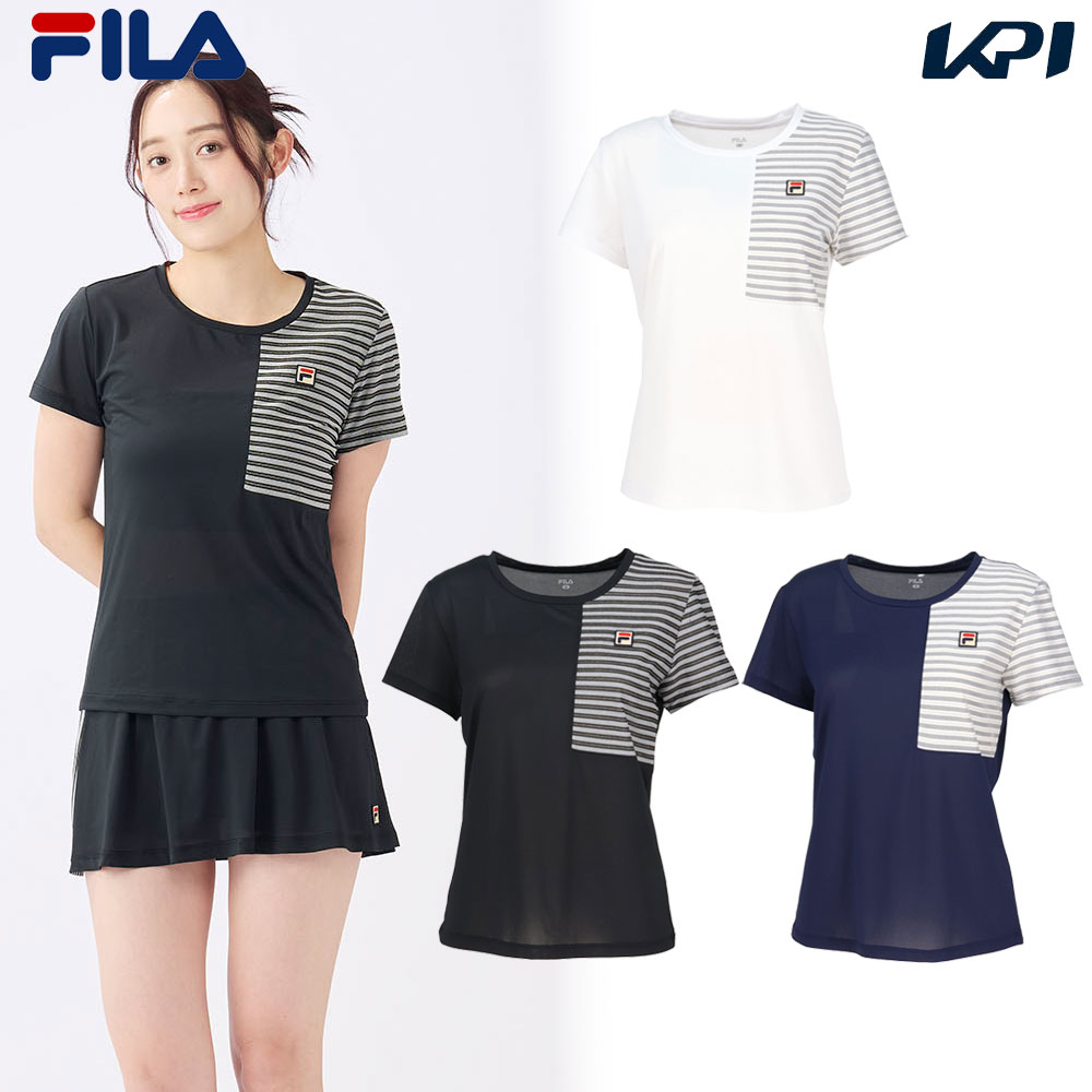 「最短当日出荷」フィラ FILA テニスウェア レディース   ゲームシャツ EL0066 2025SS