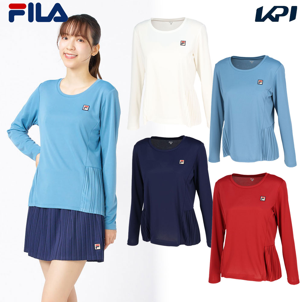 フィラ FILA テニスウェア レディース   ロングスリーブシャツ EL0206 2025FW