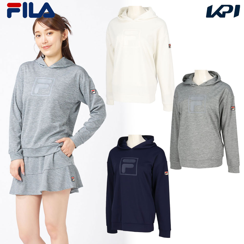 「最短当日出荷」フィラ FILA テニスウェア レディース   プルパーカー EL0208 2025FW