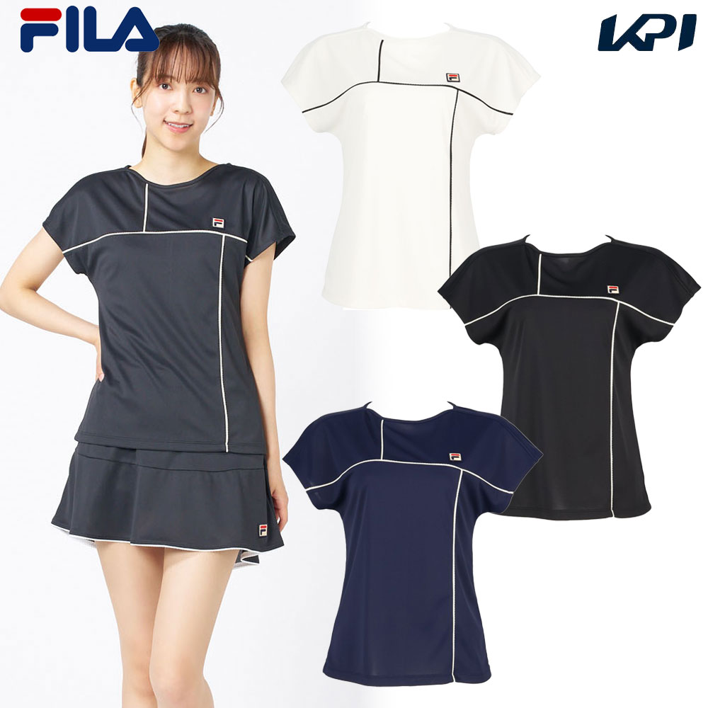 「最短当日出荷」フィラ FILA テニスウェア レディース   ゲームシャツ EL0220 2025FW