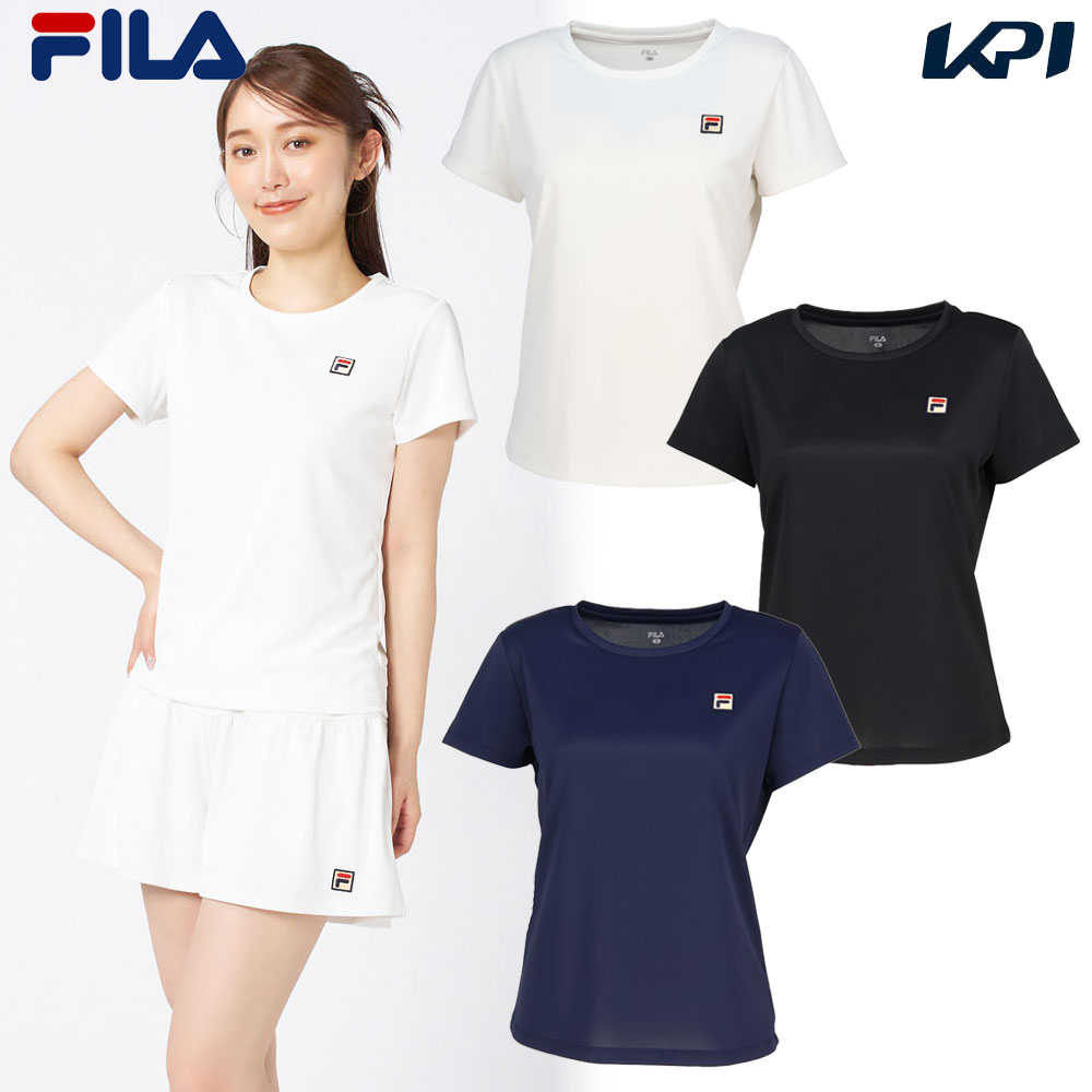 フィラ FILA テニスウェア レディース   グラフィックTシャツ EL0221 2025FW