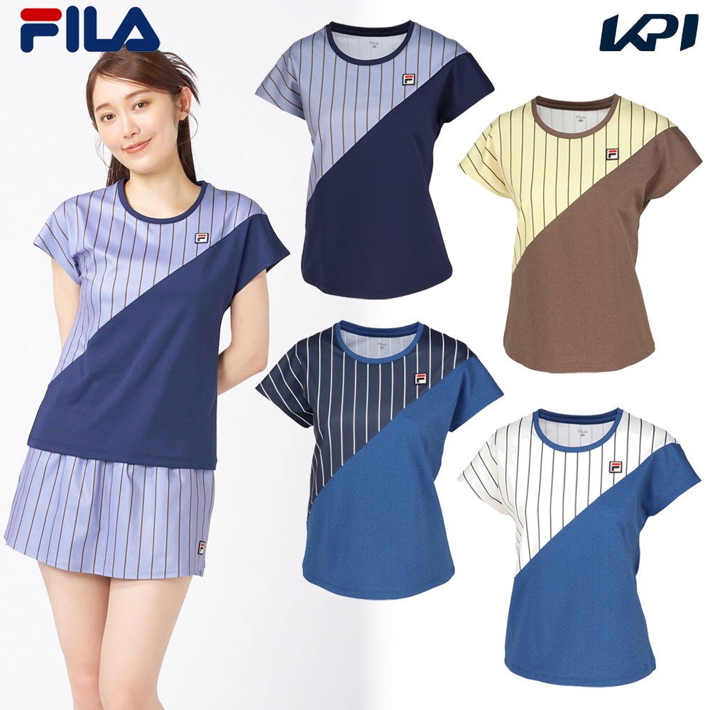 「最短当日出荷」フィラ FILA テニスウェア レディース   ゲームシャツ EL0229 2025FW