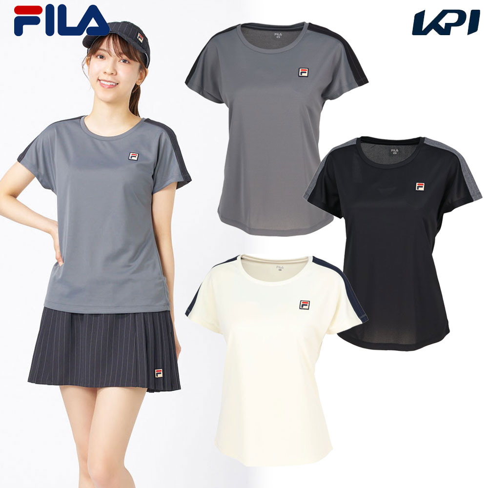 「最短当日出荷」フィラ FILA テニスウェア レディース   ゲームシャツ EL0246 2025FW