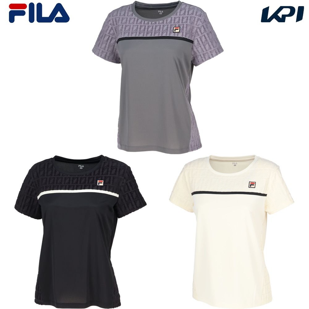 「最短当日出荷」フィラ FILA テニスウェア レディース   ゲームシャツ EL0250 2025FW