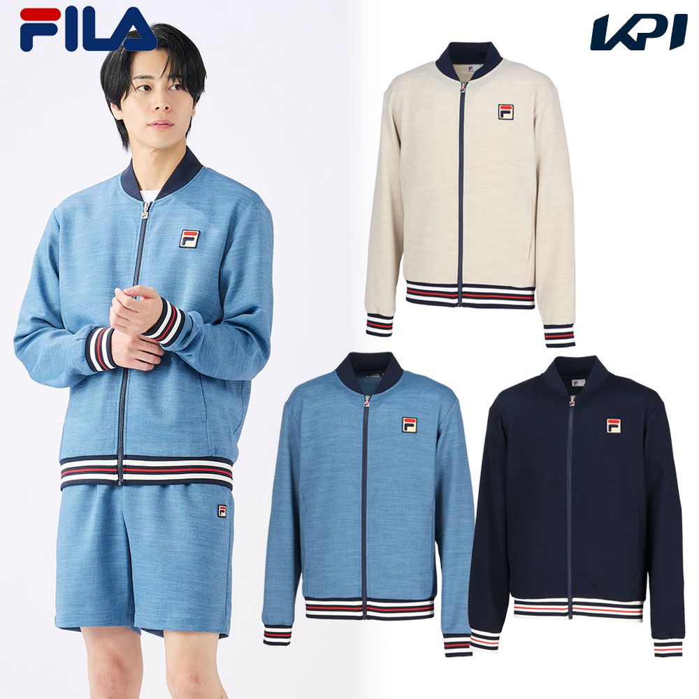 フィラ FILA テニスウェア メンズ   トラックジャケット EM0086 2025SS