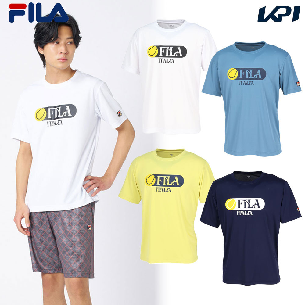 フィラ FILA テニスウェア メンズ   グラフィックTシャツ EM0262 2025FW