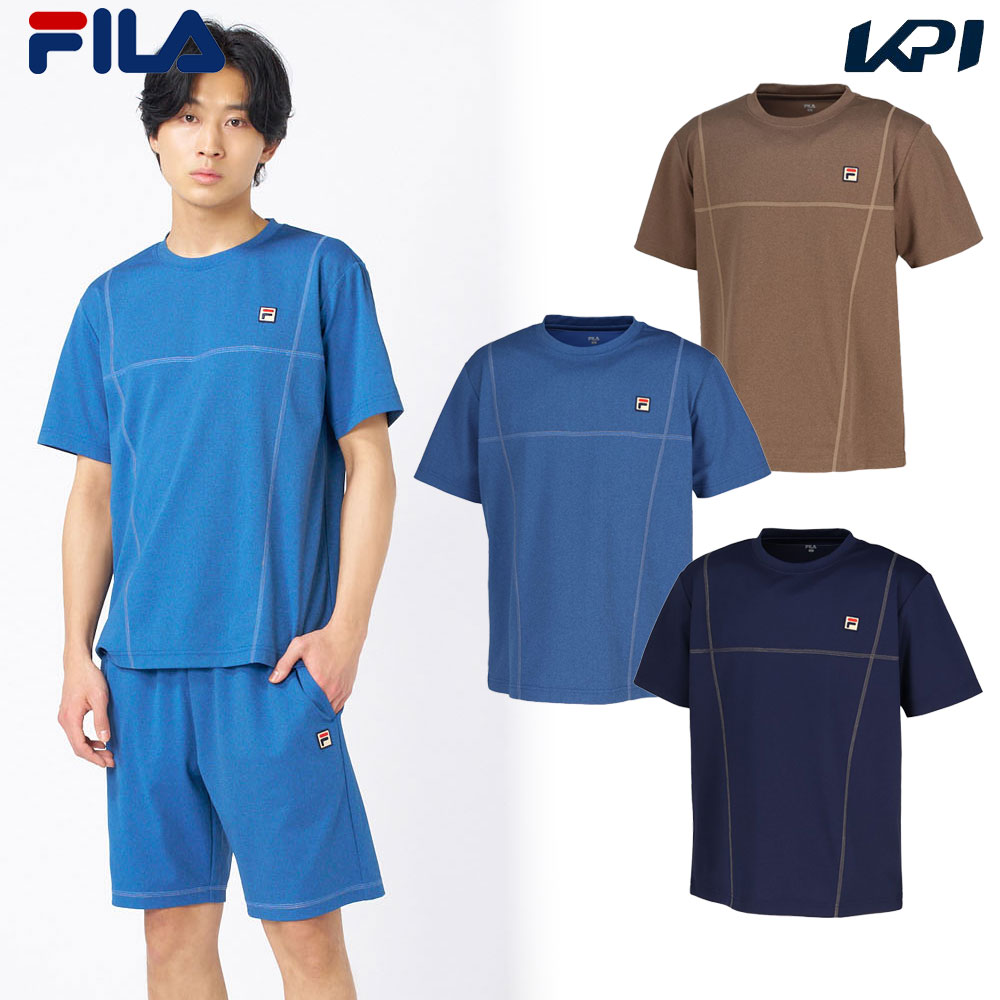 フィラ FILA テニスウェア メンズ   ゲームシャツ EM0274 2025FW