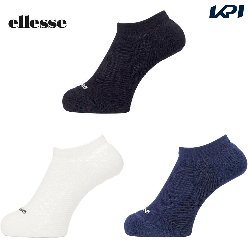 エレッセ Ellesse テニスアクセサリー  アーチサポートアンクルレングスパイルソックス ES923182