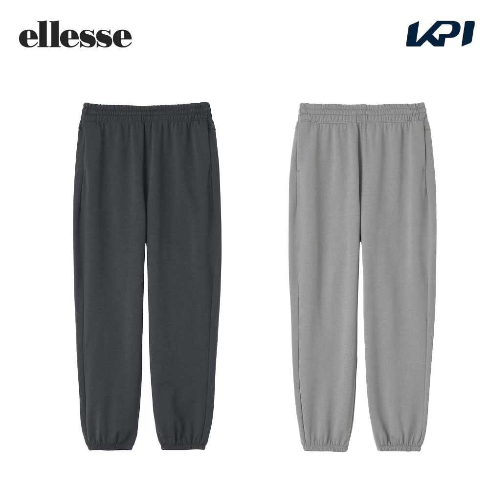 エレッセ Ellesse テニスウェア レディース Medium Thickness Full Long Pants ミディアムシックネスロングパンツ EW424100 2024SS :EW424100:sportsshop