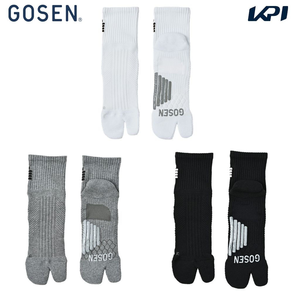 ゴーセン GOSEN テニスアクセサリー レディース   高機能ソックス 2本指  F2503