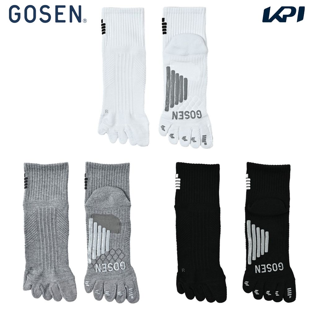 ゴーセン GOSEN テニスアクセサリー ユニセックス   高機能ソックス 5本指  F2504