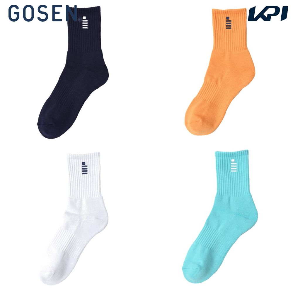 ゴーセン GOSEN テニスアクセサリー レディース   ミドルソックス F2509